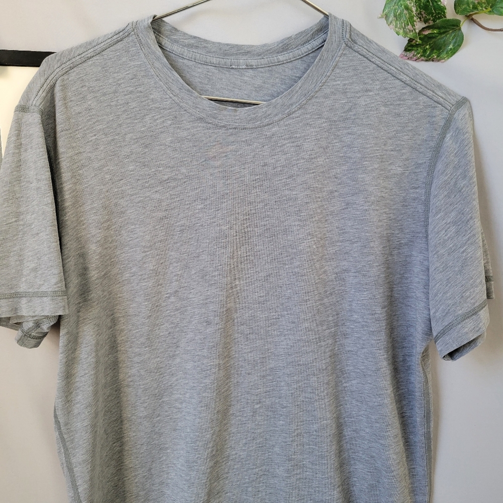 Lululemon 5 Year Basic Tee Heathered Medium Grey S - image 3